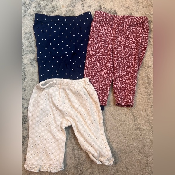 Simple Joys Other - Bundle of 3-6 month baby girl pants